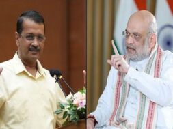 केजरीवाल व अमित शाह