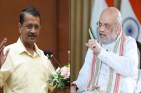 केजरीवाल व अमित शाह