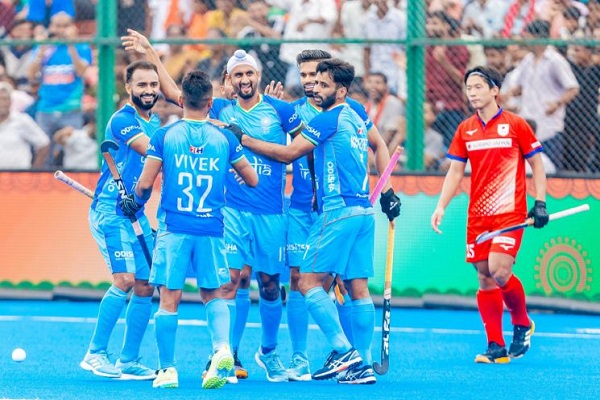 एशिया कप हॉकी : भारत ने जापान को भी दी शिकस्त, लगातार दूसरी जीत से मेजबानों का सुपर फोर का टिकट तय