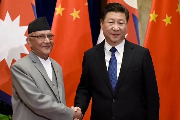 नेपाल के पीएम ओली ने चीनी राष्ट्रपति शी जिनपिंग से मुलाकात में लिपुलेख को लेकर जताई आपत्ति