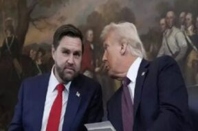 जेडी वेंस व ट्रंप