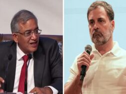 ज्ञानेश कुमार व राहुल गांधी