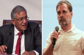 ज्ञानेश कुमार व राहुल गांधी