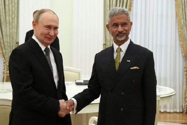 मॉस्को में विदेश मंत्री एस. जयशंकर ने राष्ट्रपति पुतिन से की मुलाकात, व्यापार और वैश्विक मुद्दों पर हुई अहम चर्चा