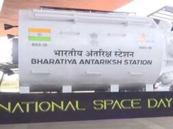 भारतीय अंतरिक्ष स्टेशन का मॉडल