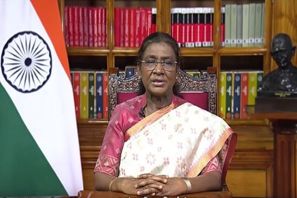 स्वतंत्रता दिवस की पूर्व संध्या पर राष्ट्रपति मुर्मु का राष्ट्र के नाम संबोधन – मजबूत लोकतंत्र और विकास का आह्वान