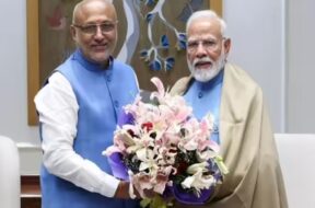 सीपी राधाकृष्णन के साथ पीएम मोदी