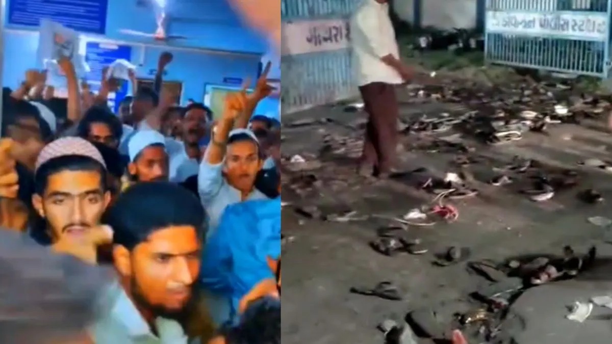 गुजरात : गोधरा और जूनीगढ़ी में विशेष समुदाय के लोगों ने काटा बवाल, पुलिस ने किया लाठीचार्ज