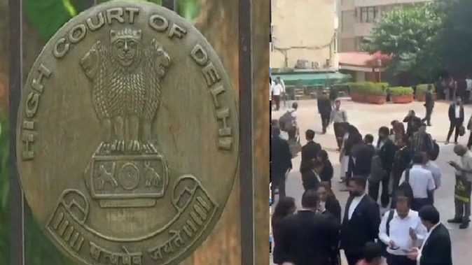 दिल्ली हाईकोर्ट में बम की धमकी वाला ईमेल आया, मचा हड़कंप, खाली कराया गया परिसर