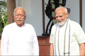 PM MODI AND MOHAN BHAGWAT
