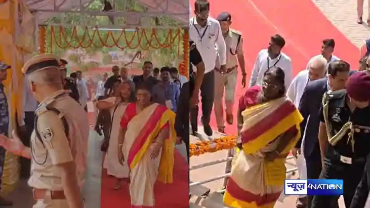 राष्ट्रपति मुर्मू ने गयाजी में किया पिंडदान, राज्यपाल भी आरिफ मोहम्मद खान भी रहे मौजूद