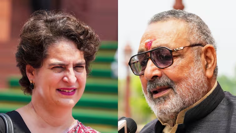 प्रियंका गांधी का बिहार दौरा आज : गिरिराज सिंह ने साधा निशाना, कहा- क्या माफी मांगेंगी?