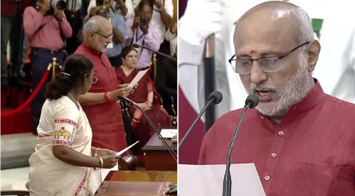 सीपी राधाकृष्णन ने ली उपराष्ट्रपति पद की शपथ, प्रधानमंत्री मोदी और जगदीप धनखड़ समेत कई नेता आए नजर