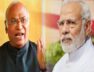 खरगे व पीएम मोदी