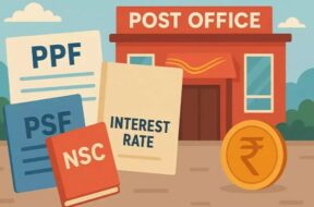 छोटी बचत योजनाओं पर ब्याज दर अपरिवर्तित