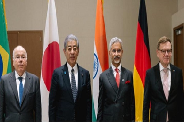 वैश्विक अस्थिरता के बीच जी4 देशों ने संयुक्त राष्ट्र सुरक्षा परिषद में तत्काल सुधार पर दिया जोर