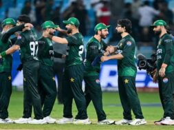 जीत के बाद पाकिस्तानी टीम