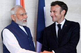 पीएम मोदी और फ्रांसीसी राष्ट्रपति मैक्रों