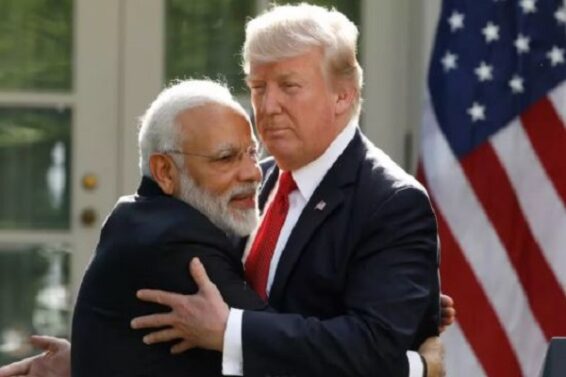 पीएम मोदी व डोनाल्ड ट्रंप
