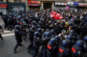 फ्रांस में प्रदर्शन