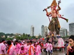महाराष्ट्र में गणेश प्रतिमा विसर्जन