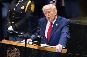 यूएन में ट्रंप का भाषण