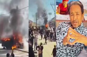 लद्दाख में हिंसक प्रदर्शन