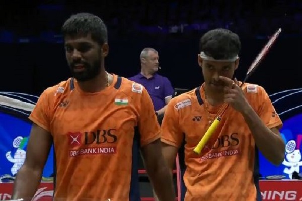 चाइना मास्टर्स बैडमिंटन : सात्विक-चिराग की जोड़ी लगातार दूसरी विश्व टूर स्पर्धा के फाइनल में