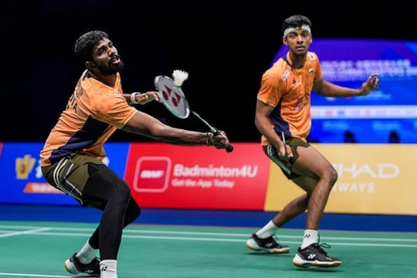 चाइना मास्टर्स बैडमिंटन : खिताबी देहरी पर फिर मायूस हुए सात्विक-चिराग, फाइनल में विश्व विजेता कोरियाई टीम से हारे