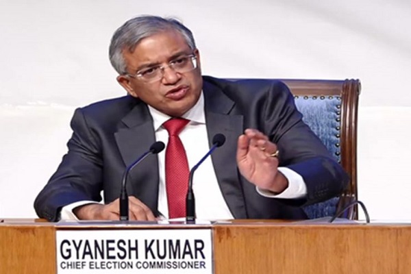 CEC ज्ञानेश कुमार 4-5 अक्टूबर को बिहार में करेंगे चुनावी तैयारियों की समीक्षा