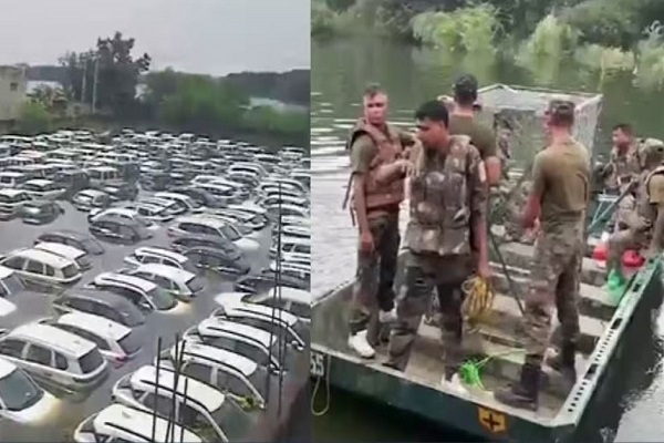 हरियाणा : बहादुरगढ़ में मंगेशपुर ड्रेन टूटने से हालात बदतर, कई कॉलोनियां जलमग्न, सेना ने संभाला मोर्चा