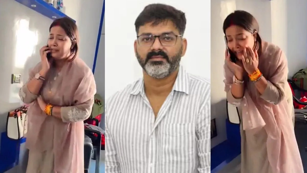 भोजपुरी एक्टर पवन सिंह से मिलने पहुंची पत्नी को पुलिस ने रोका, रोते हुए बोलीं- ‘इस घर से मेरी लाश जाएगी’