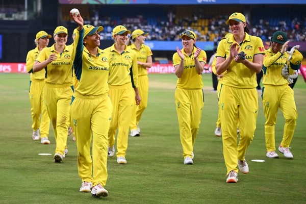 ICC महिला विश्व कप : किंग की जादुई गेंदबाजी, ऑस्ट्रेलिया ने शीर्ष पर रहकर लीग चरण में अपने अभियान का समापन किया