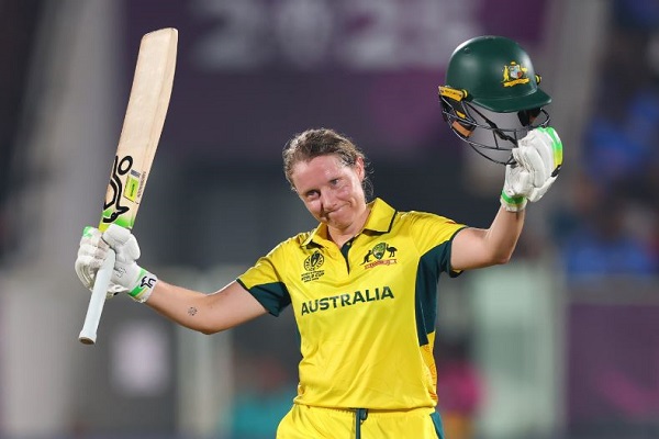 ICC महिला विश्व कप : स्मृति-प्रतिका के प्रयास अर्थहीन, एलिसा हीली के विस्फोटक शतक से ऑस्ट्रेलिया की रिकॉर्ड जीत