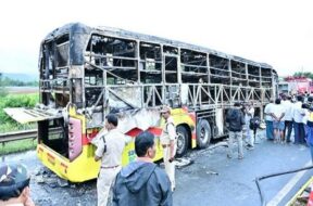 कुरनूल बस हादसा