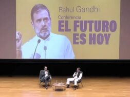 कोलंबिया में राहुल गांधी