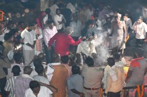 छन्नूलाल मिश्र का अंतिम संस्कार