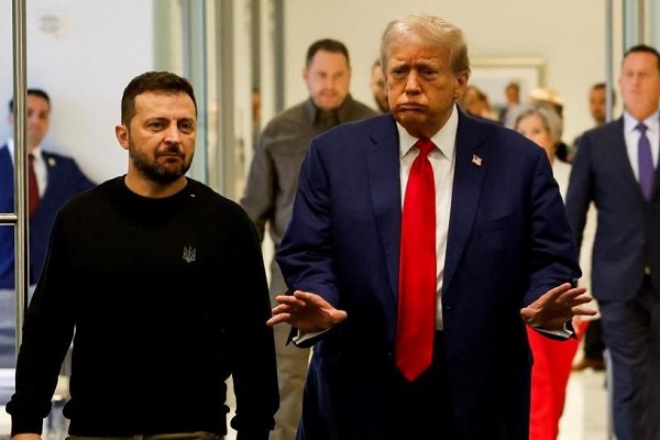 ट्रंप की यूक्रेनी राष्ट्रपति जेलेंस्की से ह्वाइट हाउस में मुलाकात, रूस-यूक्रेन युद्ध रोकने का किया आग्रह