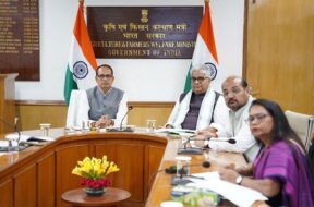 पराली प्रबंधन पर उच्चस्तरीय बैठक