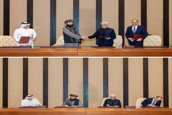 अफगानिस्तान व पाकिस्तान ने व्यापक युद्धविराम पर किए हस्ताक्षर, समझौते में कतर व तुर्की की अहम भूमिका