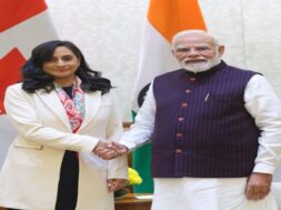 पीएम मोदी और कनाडाई विदेश मंत्री अनीता आनंद