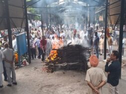 पूरन कुमार का अंतिम संस्कार