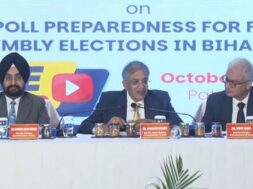 मुख्य चुनाव आयुक्त की पीसी