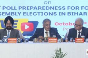 मुख्य चुनाव आयुक्त की पीसी