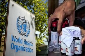 सिरप को लेकर डब्ल्यूएचओ की चेतावनी