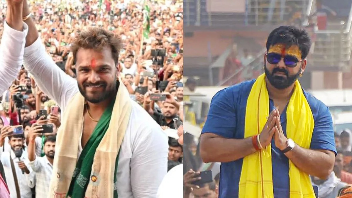 बिहार चुनाव : पवन सिंह पर भड़के खेसारी लाल यादव- कहा- ‘कम से कम एक बीवी के साथ तो रहता हूं’