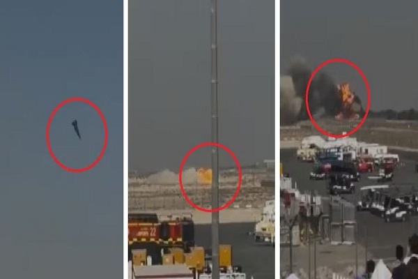 दुबई एयर शो के दौरान तेजस एयरक्राफ्ट दुर्घटनाग्रस्त, हादसे में पायलट की मौत