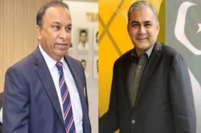 देवजीत सैकिया और मोहसिन नकवी