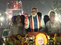 पटना में पीएम मोदी का रोड शो1