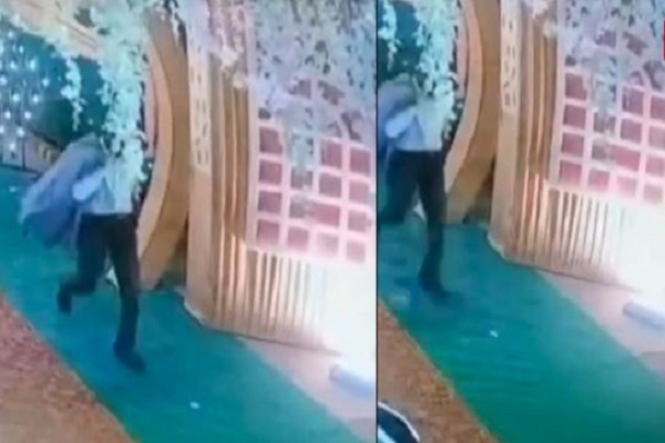 प्रयागराज : शादी समारोह में दुल्हन के 30 लाख के गहने, 15 लाख की नकदी चोरी, CCTV फुटेज में झोला लेकर भागते दिखा चोर